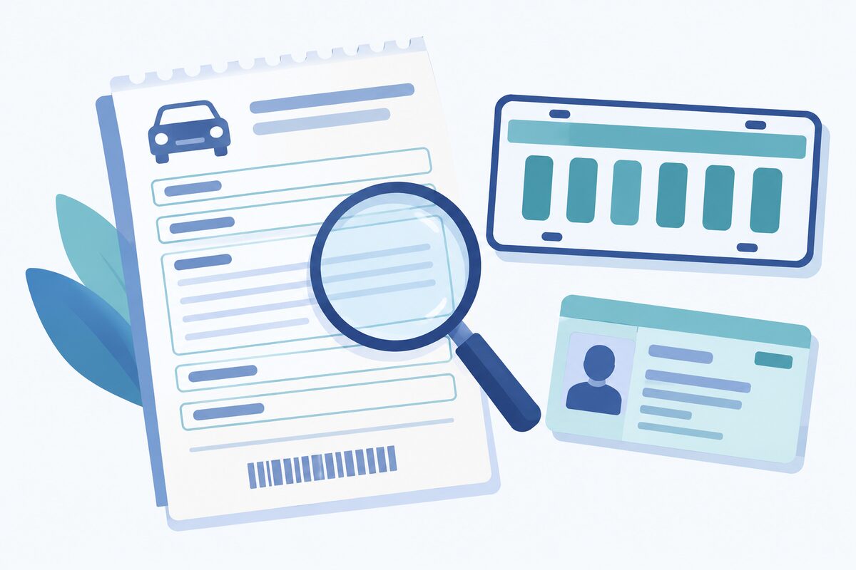 Where to find the court ID, ticket number and license plate for NJMCDirect